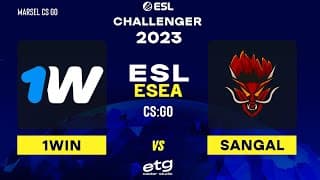 1WIN vs Sangal — ESL Challenger League Season 45