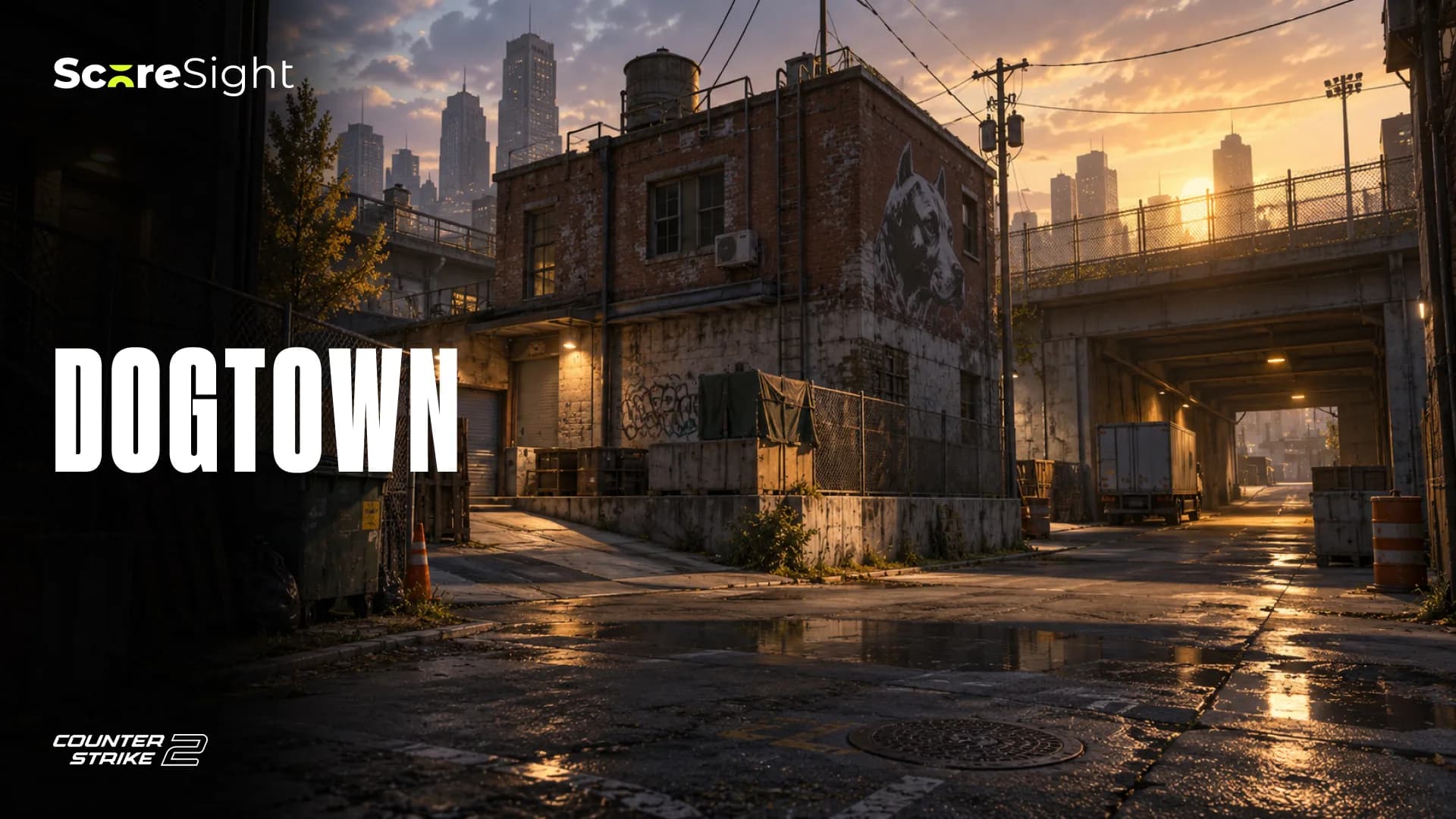 Раскидки на Dogtown в CS2
